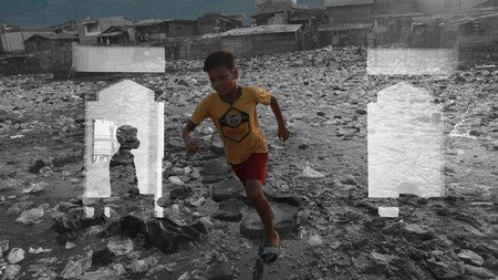 Ilustrasi potret kemiskinan di Indonesia 