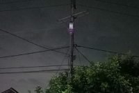 Lampu PJU sepanjang Jalan Raya Jambe sampai ke Solong Tipar Raya Kecamatan yang sebelumnya menurut laporan padam sudah 2 bulan kini kembali hidup setelah melaporkan telpon layanan darurat 112 atau ke No Wa 085922205112