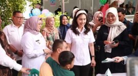 Kunjungan Kerja Wamendukbangga/BKKBN Ratu Isyana melihat langsung kesiapan kerjasama pihaknya mendukung Program Makan Bergizi Gratis (MBG) bagi Ibu Hamil Ibu Menyusui dan Baduta