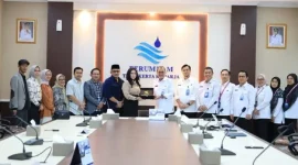 Kunjungan Komisi III DPRD Kabupaten Tangerang ke Perumdam TKR. /tangerangkab.go.id/