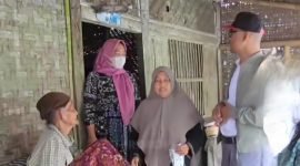 Berawal kunjungan Tim Broron ke Kediaman Nenek Entin (90 thn) Lansia warga Kp Salimah Desa Sukamanah Kecamatan Jambe Kabupaten Tangerang