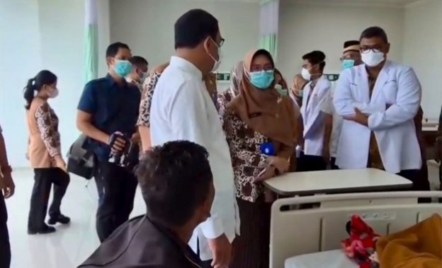 Menjelang Hari Raya Idul Fitri Bupati Tangerang mengunjungi RSUD Tigaraksa, Sabtu 28 Maret 2025