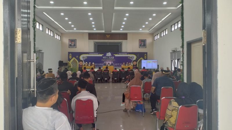 Arena 10 MTQ Provinsi Banten Cabang Fahmil Qur'an di GSG Kantor Kecamatan Tigaraksa 