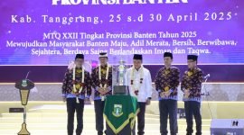 Wamenag Muhamad Syafi'i Membuka secara resmi MTQ ke-XXII Tingkat Provinsi Banten