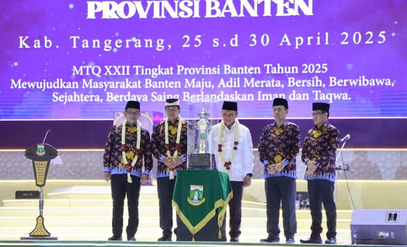 Wamenag Muhamad Syafi'i Membuka secara resmi MTQ ke-XXII Tingkat Provinsi Banten