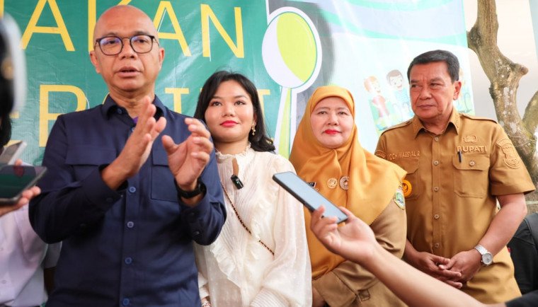 Jaksa Agung Muda Intelejen (Jamintel) Kejagung RI Reda Manthovani, SH bersama Bupati Tangerang Maesyal Rasyid