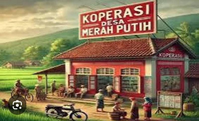 Ilustrasi Koperasi Desa Merah Putih