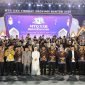 Gubernur Banten Andra Soni berpose bersama usai acara penutupan MTQ XXII Tingkat Provinsi Banten di Kabupaten Tangerang