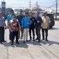 Ketua KNPI Legok bersama jajarannya turun kejalan mengawal implementasi Perbup 12/2022 tentang Jam Operasional Truk Tambang di Jalan Perbatasan Legok Parung Panjang Bogor