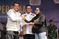 Gubernur Banten Andra Soni bersama Bupati Tangerang Maesyal Rasyid
