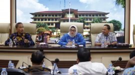 Wabup Tangerang Intan Nurul Hikmah menerima kunjungan kerja para Anggota DPRD Banten asal wilayah Tangerang Raya