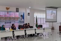 Wabup Tangerang menghadiri langsung paparan Kades Sodong pada Lomba Desa Tingkat Provinsi Banten, Jumat (13/06/2025)