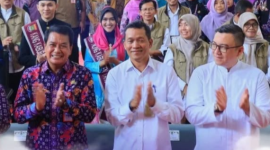 Komarudin Asda 1 Pemprov Banten bersama Bupati Tangerang Maesyal Rasyid 