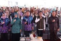 Pada kunjungan Tim Klarifikasi Lomba Desa Tingkat Provinsi Banten di Desa Sodong Kecamatan Tigaraksa Senin (23/06/2025) terlihat Bupati Maesyal dan Wabup Intan semangat hadir