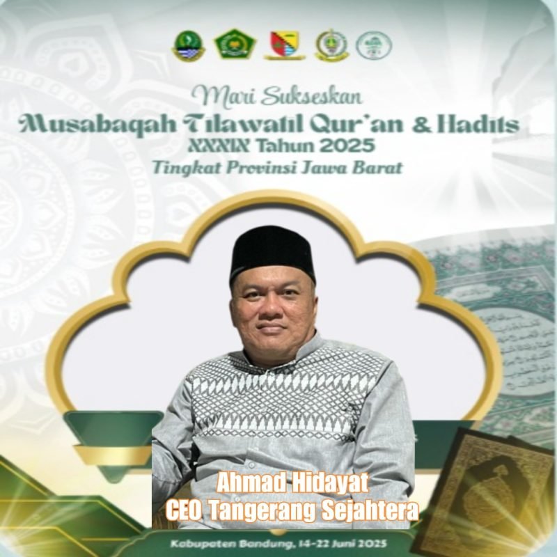 Selamat dan Sukses MTQ Ke-XXXIX Tingkat Provinsi Jawa Barat Tahun 2025