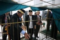 Bupati Tangerang bersama jajaran Forkompinda menabur bunga di Makam Raden Arya Wangsakara pahlawan Pendiri Tangerang