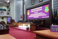 Rapat Paripurna DPRD Kabupaten Tangerang tentang Persetujuan Bersama DPRD dan Bupati tentang RPJMD 2025 -2029