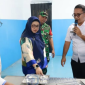 Wakil Bupati Tangerang Intan Nurul Hikmah bersama Kepala Kemenag Kabupaten Tangerang A Baijuri meresmikan Dapur SPPG BGN Yayasan Al Badar Balaraja 