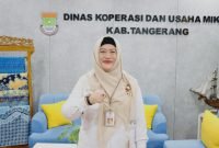 Anna Ratna Kadis Koperasi dan UKM kabupaten Tangerang 