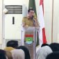 Bupati Tangerang Maesyal Rasyid saat menyampaikan arahan terkait mensukseskan Program MBG di Kabupaten Tangerang