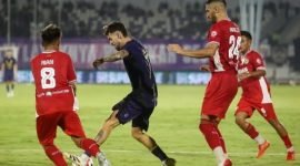 Skor Pertandingan antara Persita vs Semen Padang 2 - 0 di Stadion Indomilk Kecamatan Kelapa Dua, Sabtu (04/10/2025)