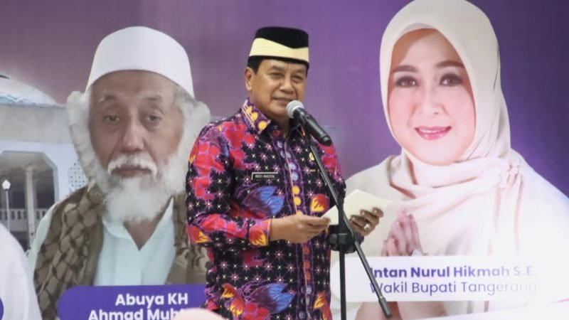 Bupati Tangerang Moch Maesyal Rasyid 