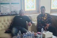 H Hariri Sekretaris LPTQ Kabupaten Tangerang (baju batik)