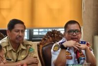 Jainudin, Kadishub Kabupaten Tangerang menghadiri Rapat Evaluasi Kepgub Nomor 567 tahun 2025 yang digelar di Kantor Dinas Perhubungan Provinsi Banten, Selasa (11/11/2025)