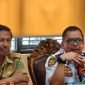 Jainudin, Kadishub Kabupaten Tangerang menghadiri Rapat Evaluasi Kepgub Nomor 567 tahun 2025 yang digelar di Kantor Dinas Perhubungan Provinsi Banten, Selasa (11/11/2025)