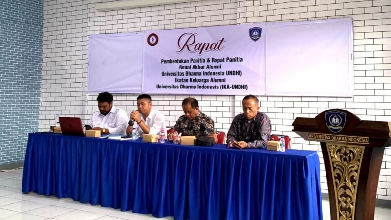 Rapat Kerja Panitia Reuni Akbar IKA STIH Painan