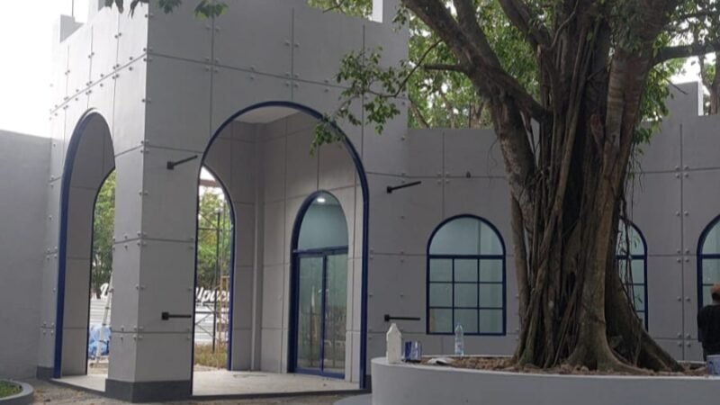 Bangunan. Tugu Titik Nol Penanda Wilayah Kabupaten Tangerang 