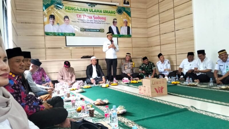 Acara Pengajian Ulama Umaro Kecamatan Tigaraksa di Aula Kantor Desa Sodong Kecamatan Tigaraksa 