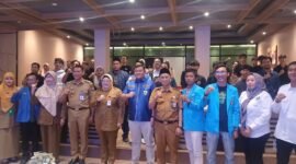 Wakil Bupati Tangerang Usai acara berpose bersama (Foto ; Lucky)