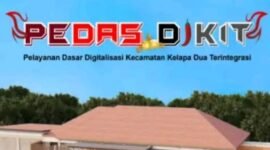 Tampilan Aplikasi Pedas Dikit saat dibuka 