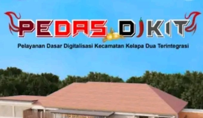 Tampilan Aplikasi Pedas Dikit saat dibuka 