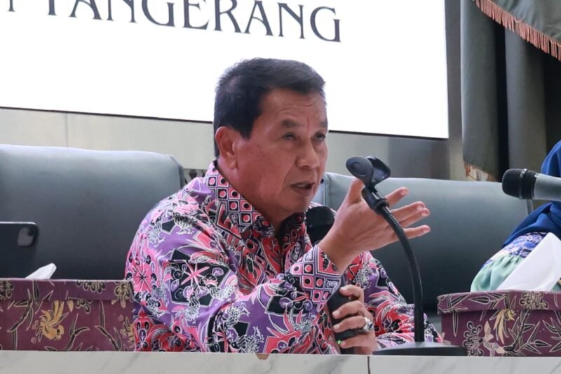 Bupati Tangerang Moch Maesyal Rasyid 