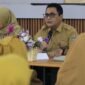 Dadan Gandana Kepala Dinas Pendidikan Kabupaten Tangerang menghadiri acara Sosialisasi Pelaksanaan Tes Kemampuan Akademik (TKA) Jenjang Sekolah Dasar (SD) Tahun 2026 di Aula Kitri Bakti pada Selasa (24/02/2026).