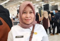 Foto ; Iis Kurniati, Kepala Bidang Penempatan dan Perluasan Kesempatan Kerja pada Disnaker Kabupaten Tangerang