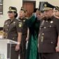 Prosesi Pelantikan Fajar Gurindro sebagai Kepala Kejari Kabupaten Tangerang di Kejati Banten 