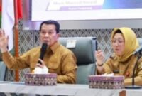 Bupati Tangerang Moch Maesyal Rasyid dan Wakil Bupati Tangerang Intan Nurul Hikmah 