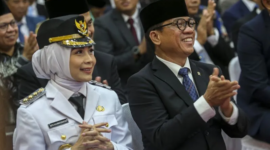 Bupati Serang bersama Mendes PDT Yandri Susanto 