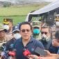 Wamen LH Diaz Faisal Malik Hendropriyono meninjau langsung lokasi kebakaran di TPA Jatiwaringin Kabupaten Tangerang 