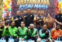 Usai acara para juara berpose bersama Kapolresta Tangerang dan Sekda Kabupaten Tangerang 