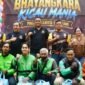 Usai acara para juara berpose bersama Kapolresta Tangerang dan Sekda Kabupaten Tangerang 