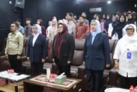 Wakil Bupati Tangerang Intan Nurul Hikmah bersama para pejabat dilingkungan DP3A dan Disperpusip Kabupaten Tangerang 